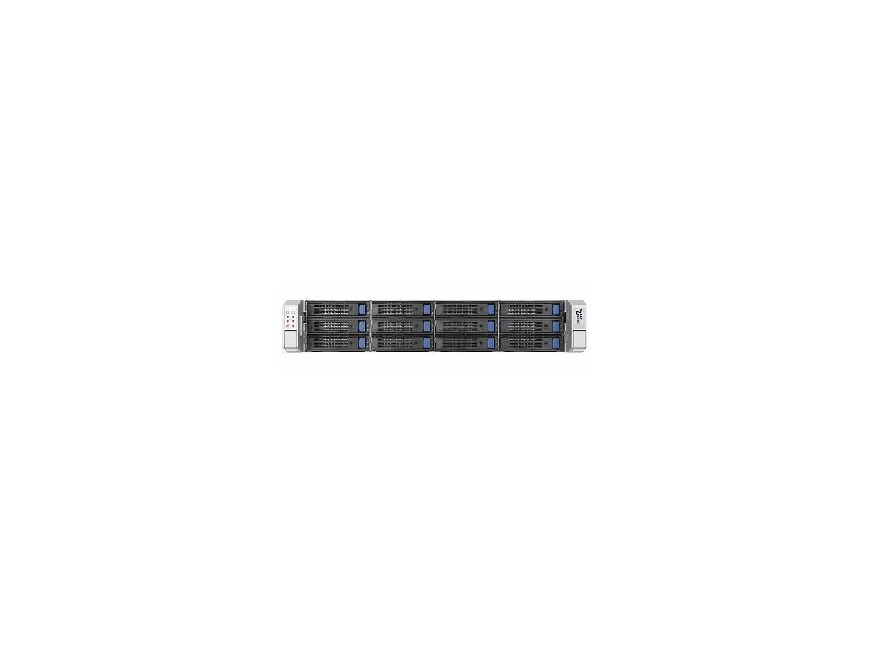 Sans Digital RS-Series RS212X12 2U 12 Bay Sas Expander Jbod With Redundant Power Supply