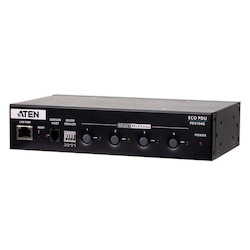 Aten 4 Port 1U 10A Smart Pdu With Outlet Control 4XC13 Outlets 2YR