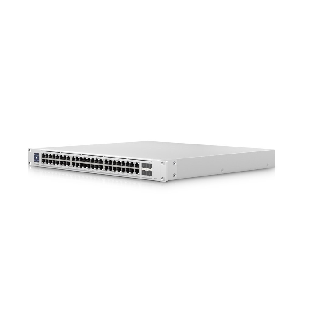 Ubiquiti Switch Enterprise 48-Port PoE+ 48x2.5GbE Ports, For Wi-Fi 6 Ap, 4X 10G SFP+ Ports For Uplinks, Managed Layer 3 Switch (720W),Incl 2Yr Warr