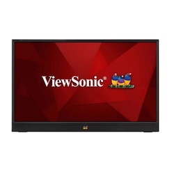 ViewSonic 16' Ips Va1655 FHD Usb-C, Mini Hdmi, Speakers Video Extension, Vertical Display, 53 Degrees Tilt, 1KG Ultra Portable Monitor, Mac Os