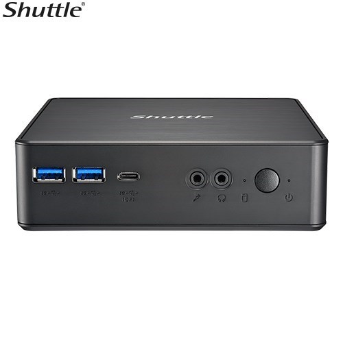 Shuttle Nc40u Slim Mini PC, 1L Barebone - Celeron 7305, Hdmi, DP, Vga, RJ45, Lan, 2xDDR4, 2.5' HDD/SSD, Vesa Mount