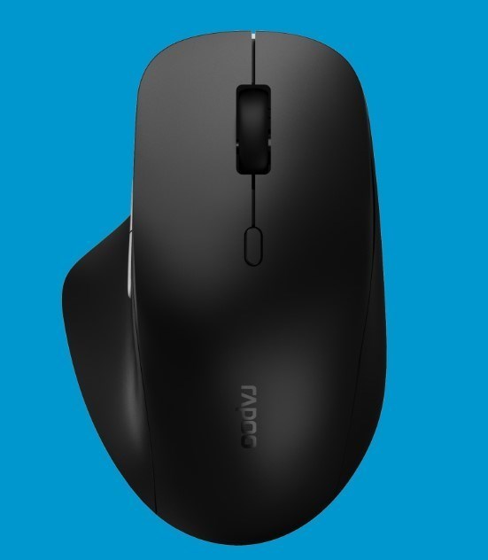 Rapoo M50 Plus Black Wireless Optical Mouse -4-Speed Preset Dpi -Wireless 2.4G Transmission