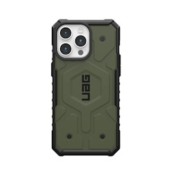 Uag Pathfinder MagSafe Apple iPhone 15 Pro Max (6.7')Case - Olive Drab(114301117272),18Ft. Drop Protection(5.4M),Raised Screen Surround,Armored Shell