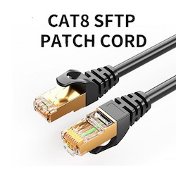 8Ware Cat8 Cable 5M - Grey Color RJ45 Ethernet Network Lan Utp Patch Cord Snagless