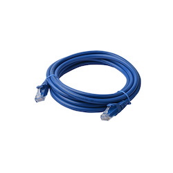 8Ware Cat 6A Utp Ethernet Cable, Snagless  - 3M Blue