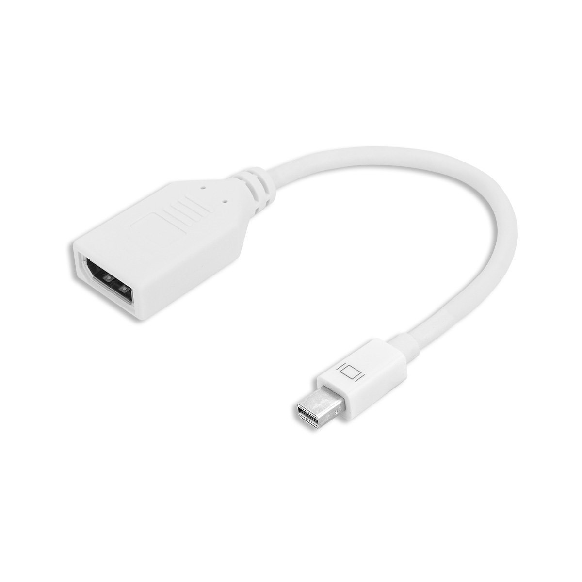 Comsol 20CM Mini DisplayPort Male To DisplayPort Female Adapter