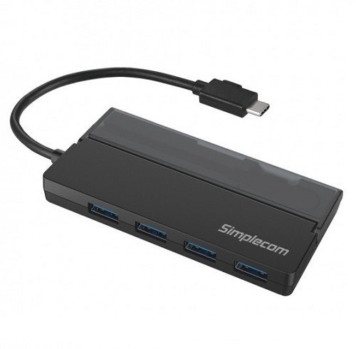 Simplecom SMP Uhb 4P-Usb3-Ch330-Black