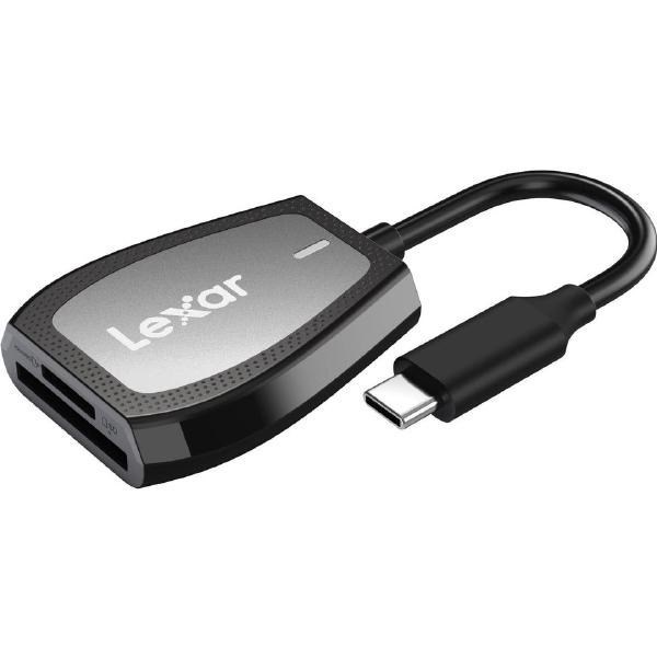 Lexar Media LXR Acc Dual-Slot-Reader-Usb3.2-G1