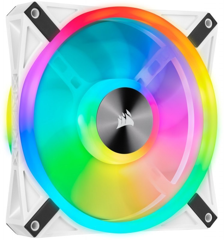 Corsair Cor Fan 140Mm-Ql140-Rgb-White