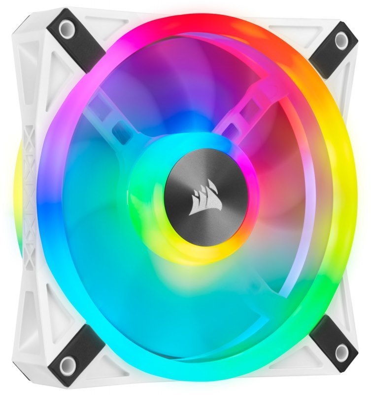 Corsair Cor Fan 120Mm-Ql120-Rgb-White