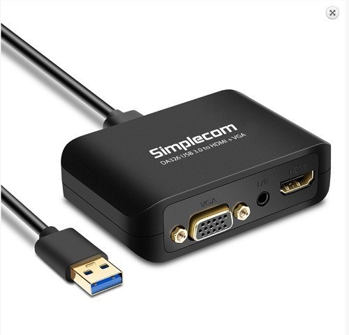 Simplecom SMP CNV Usb3-Hdmi/Vga-3.5Mm-Adapter