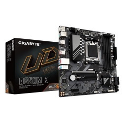 Gigabyte B650M K MB, Am5, X4 DDR5, 4X Sata, 2X M.2, Usb3.2, Usb-C, Uatx, 3YR WTY