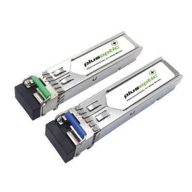 PlusOptic Cisco Compatible (Sfp-10G-Bxu-20Km) 10G, BiDi SFP+, TX1270nm / RX1330nm, 20KM Transceiver, LC Connector For SMF With Dom | PlusOptic Bisfp+-U3-20-Cis