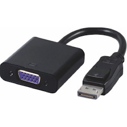 Astrotek DisplayPort DP To Vga Adapter Converter Cable 20CM - 20 Pins Male To 15 Pins Female