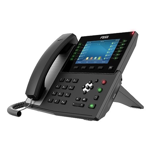 Fanvil X7C - 20 Line Ip Phone, 5" 800 X 480 Color LCD, 60 X DSS Key, Build-In BT, Dual 1000Mbps Eth Port