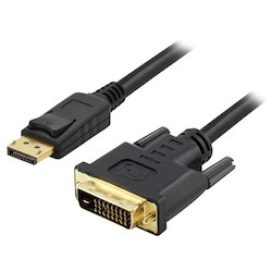 Blupeak 2M DisplayPort Male To Dvi Male Cable (Lifetime Warranty)