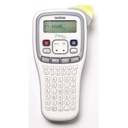 Brother PTH105Accent Labeller Handheld, White/Grey 3.5-12MM