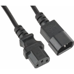 Astrotek Power Cable 2M - Male To Female Monitor To PC Or Pc/Ups To Device