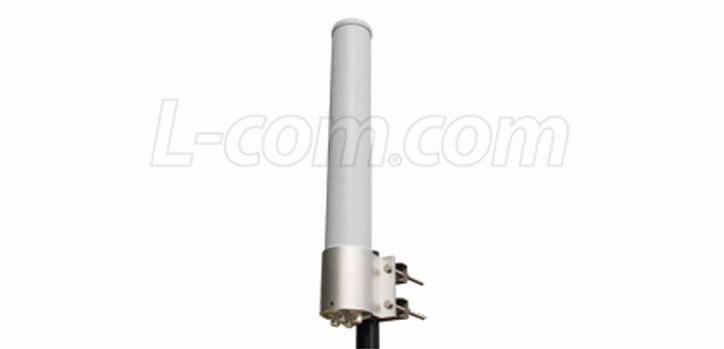 L-Com 2.4/ 5 GHz 6dBi Dual Band Dual Polarized Omni Antenna