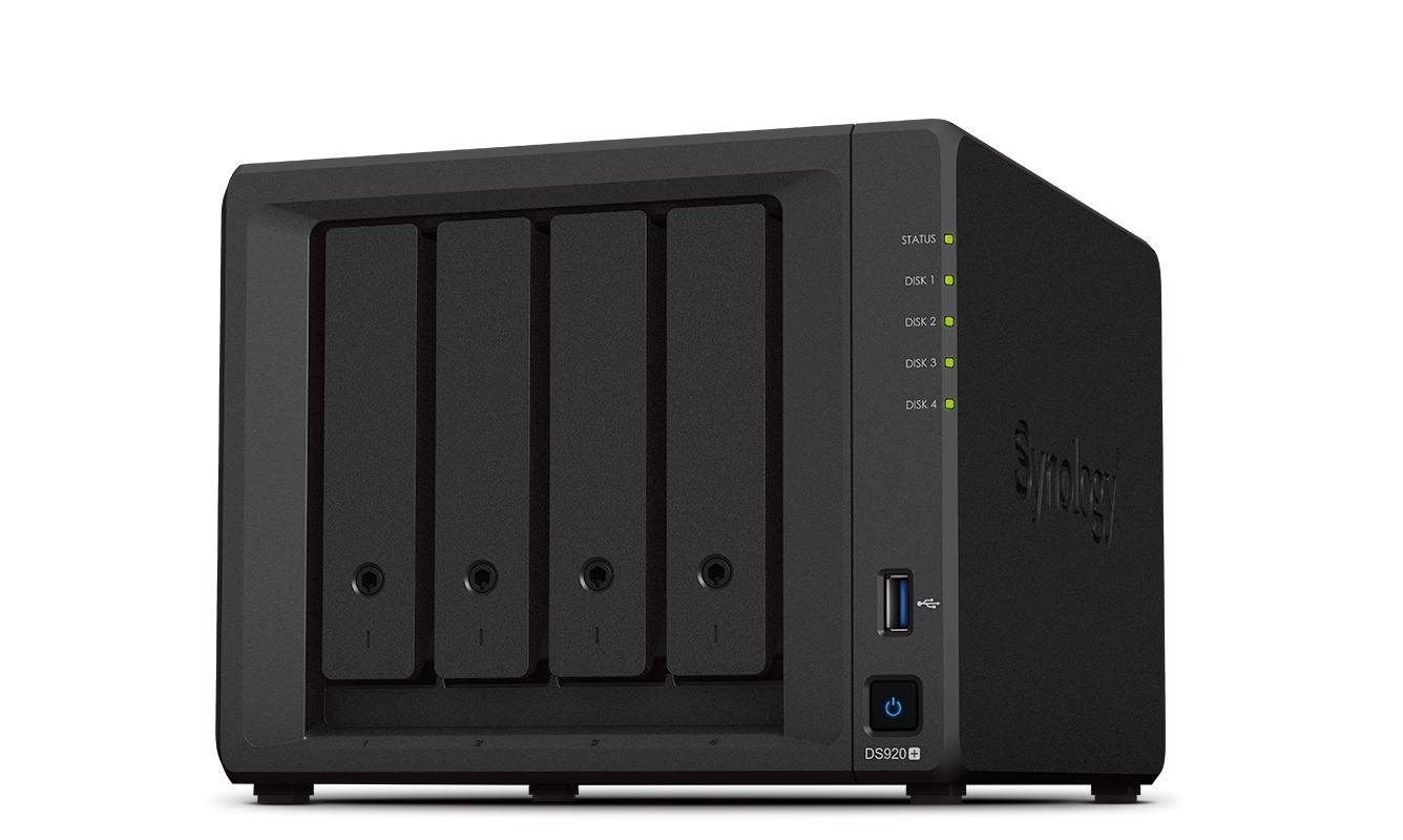 Synology 920+ 5yr Extended Warranty with 2 x 10TB Drives