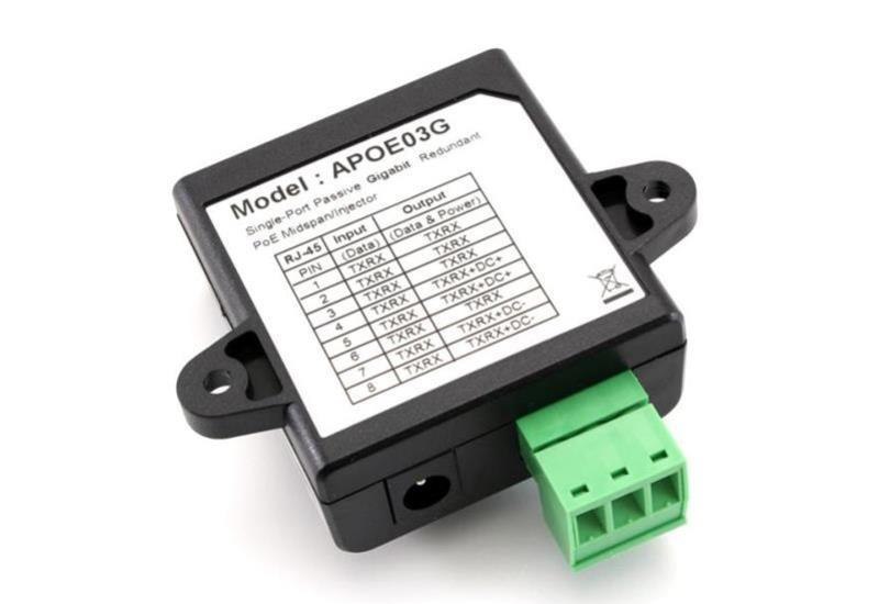 Go Wireless Gigabit Passive PoE Injector With Terminal Block