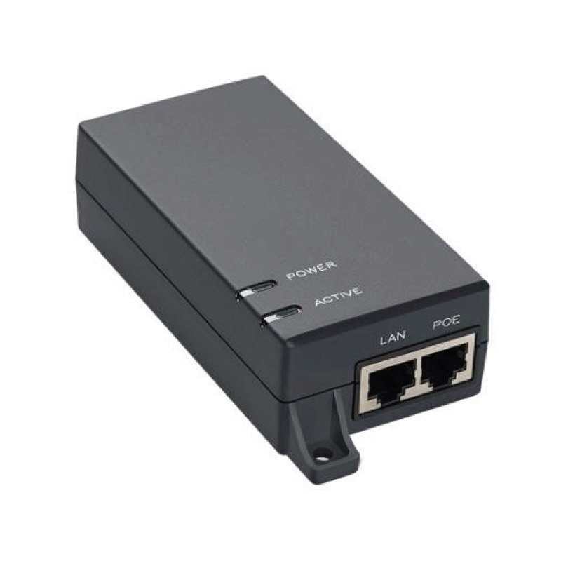 Go Wireless 48V DC 15.4 Watt 802.3Af Gigabit Power Over Ethernet Power Supply