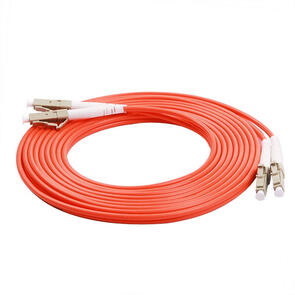 ETU-Link Fibre Optic Duplex Patch Cord 50/125ΜM Multi-Mode Om2 LC-LC 5M Orange