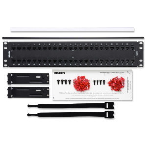 Belden KeyConnect AX103255 Cat6 48-Port Network Patch Panel