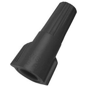 Ideal Industries Underground 174; Wire Connectors, Gray/Gray, 25 P