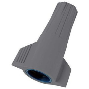 Ideal Industries Underground 174; Wire Connectors, Gray/Blue, 50 P