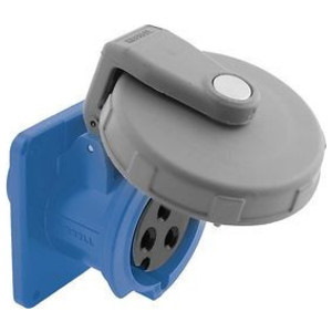 Hubbell Pin And Sleeve Receptacle, Watertight, 20A, 250V,