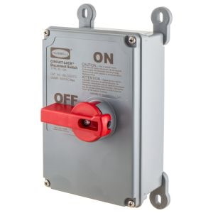 Hubbell Circuit-Lock 174; Disconnect Switch, Non-Fused, N