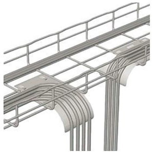 Cablofil CF105 Cable Tray Black, 4 In. X 18 In., 10 FT.