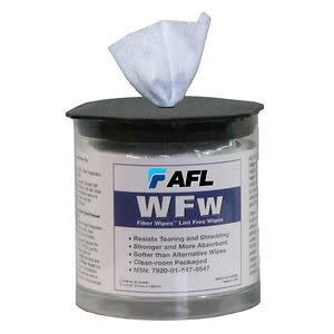 Afl Telecommunications FiberWipes 8482;, Fiber Wipe