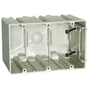 Allied Moulded Products Sliderbox 174; Switch Box, Polyvinyl Chloride, Ol