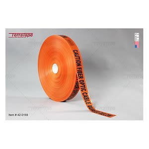 Reef Extra Stretch LL Tape, 3 In. X 6000 FT., Orange