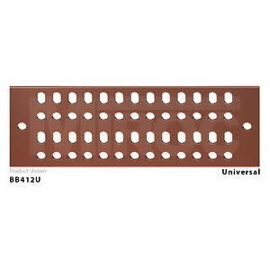 Miroc Busbar, Copper, 10 X 2 In, 1 Ea.