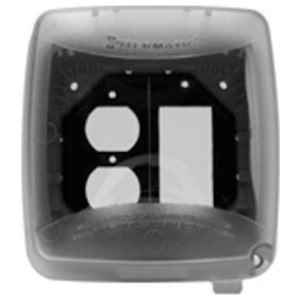 Intermatic Extra Duty Receptacle Cover, WP5000 Series, While-