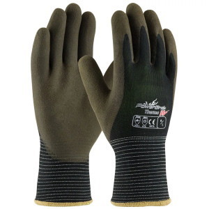 Protective Industrial Products PowerGrab� Thermo WInsulated Coated Gloves, Black