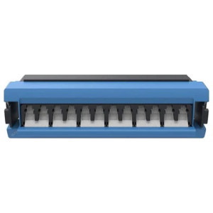 Commscope Fiber Adapter, Blue, LC, 12-Port, 12-Fiber, Single