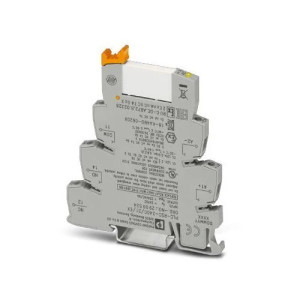 Phoenix Contact Relay Module, 1PDT Contact, 250V Ac/Dc, 6A, 24V DC