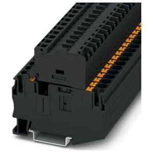 Phoenix Contact PT Series, Fuse Modular Terminal Block, Nylon, Bla