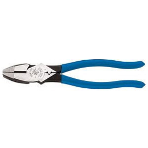 Klein Tools Lineman's Pliers with Crimping, 9-Inch