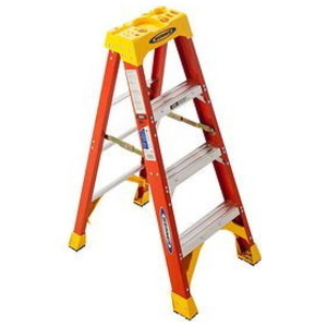 Werner 6200 Series Stepladder, 4 FT.