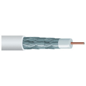 Commscope RG6 Coaxial Video Cable, Copper Clad Steel, Plenum