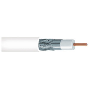 Commscope RG6 Coaxial Video Cable, Copper Clad Steel, Plenum