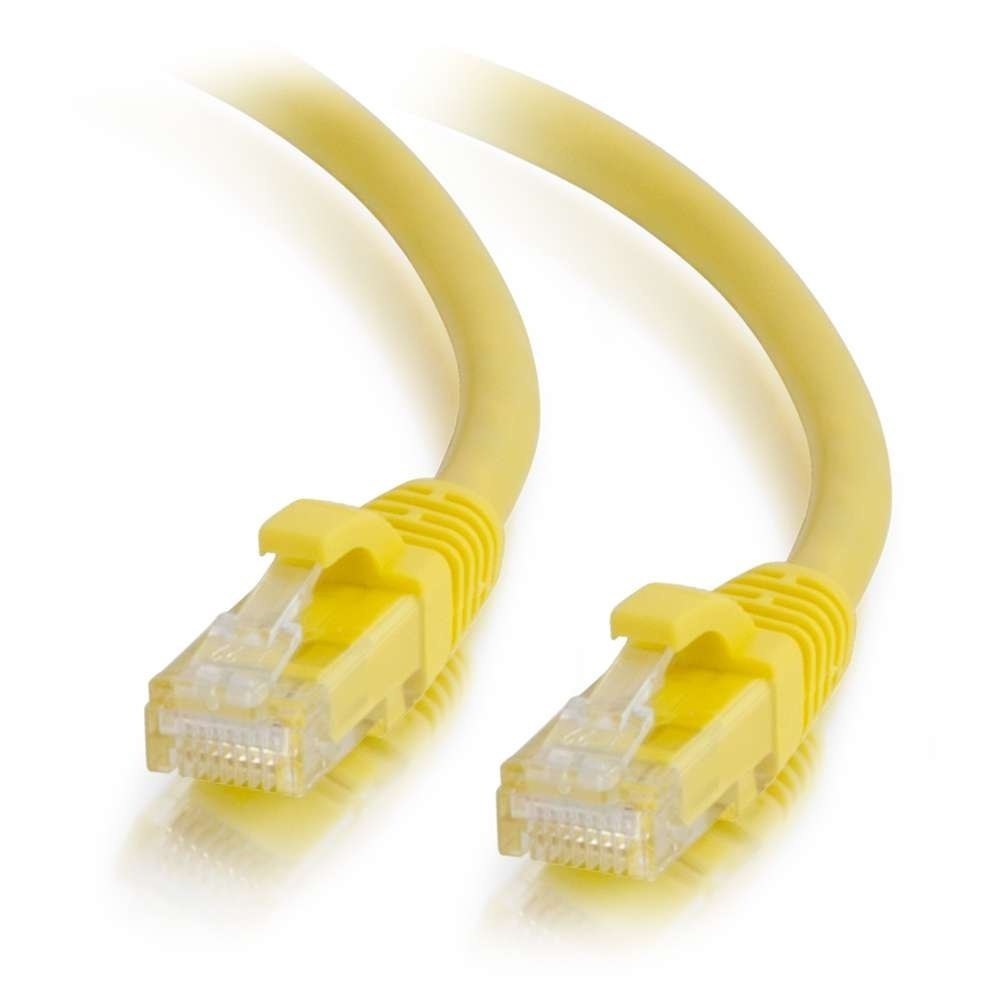 C2G 5ft Cat6 Ethernet Cable - Snagless Unshielded (UTP) - Yellow