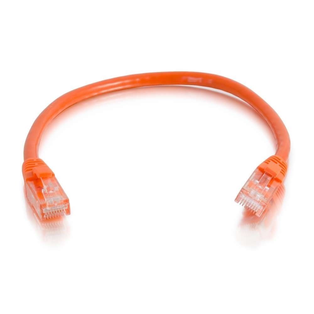 C2G 5ft Cat6 Ethernet Cable - Snagless Unshielded (UTP) - Orange