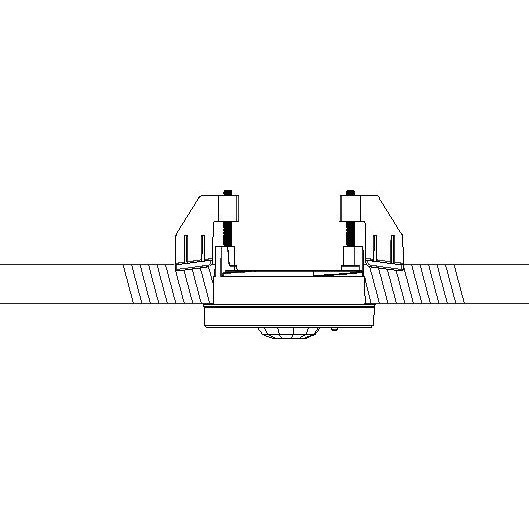 Lutron L-CRMK-WH Mounting Bracket for Infrared Sensor - White