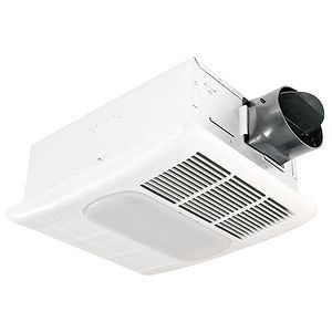 Delta Electronics Delta BreezRadiance Quiet Bath Fan, Led Light, Heater, 80 CFM